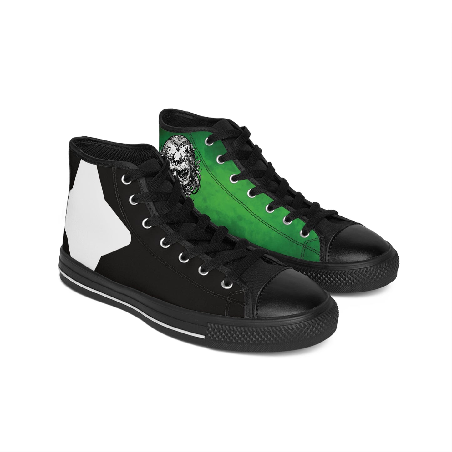 Men's Classic Sneakers r.b.angel design skull and stars mens tennis shoes