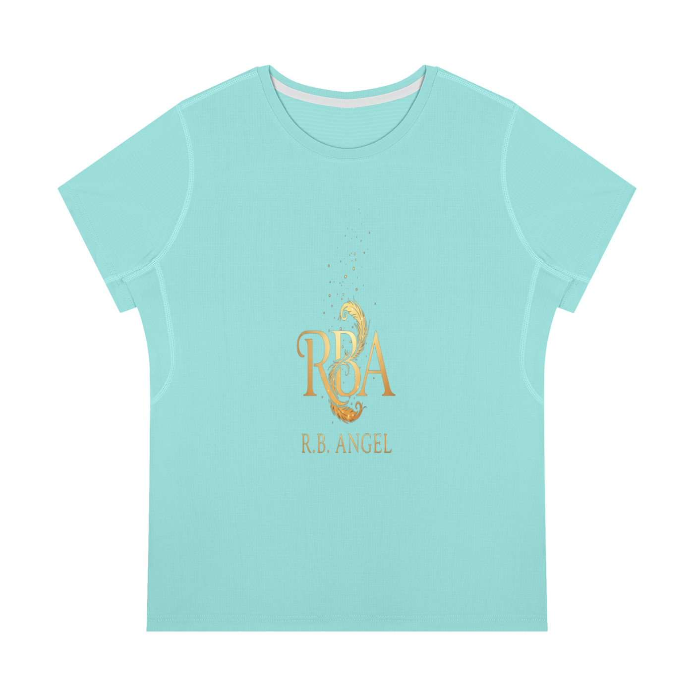 Women’s Regular Fit Crewneck T-Shirt r.B.angel design , starlit Phoenix teeshirt