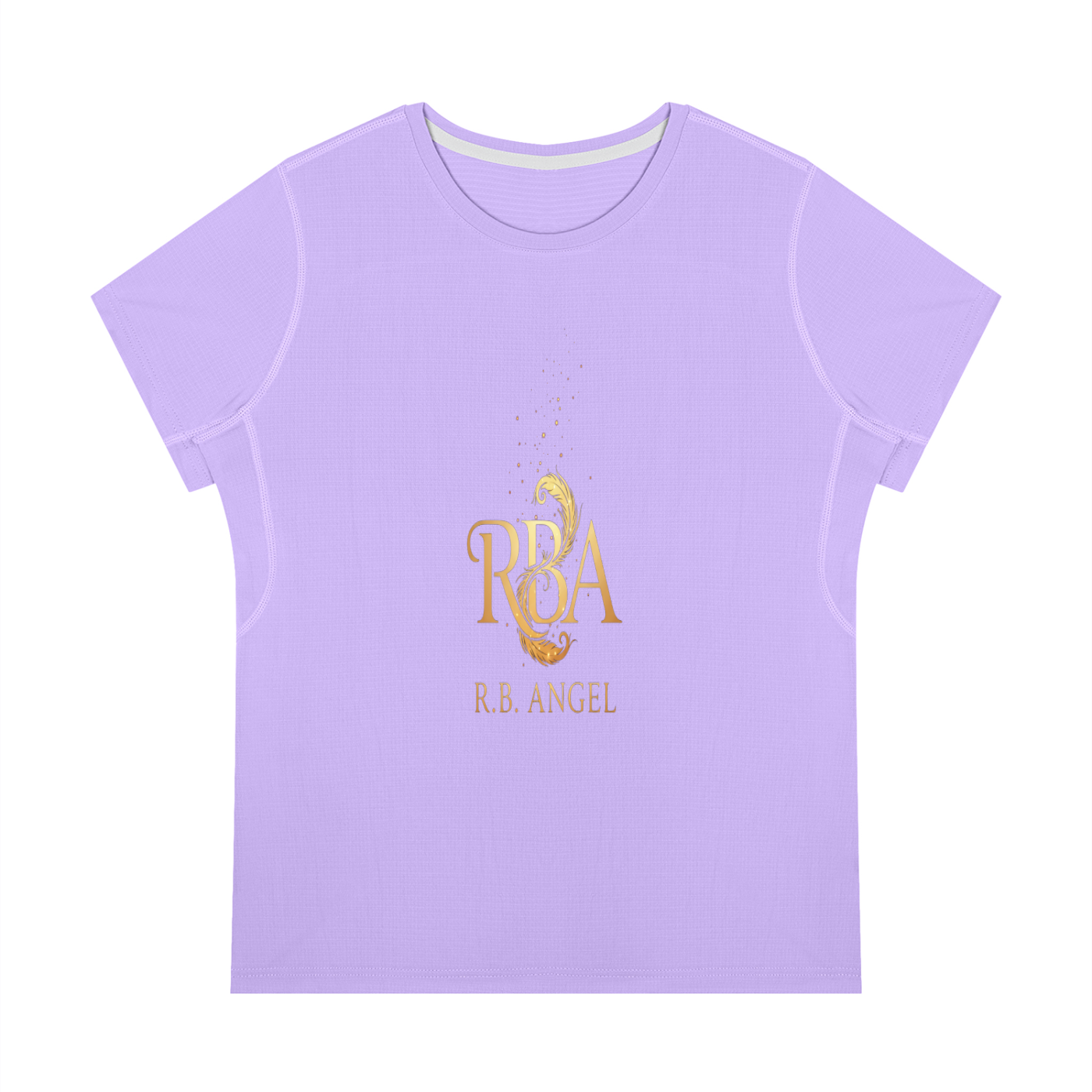 Women’s Regular Fit Crewneck T-Shirt r.B.angel design , starlit Phoenix teeshirt