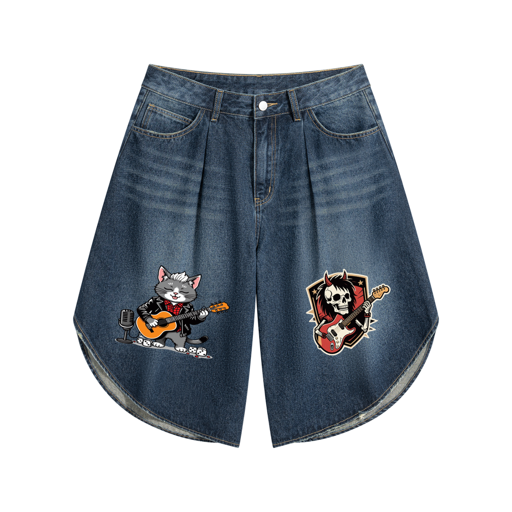 Mens,Shorts,Jeans,Custom
