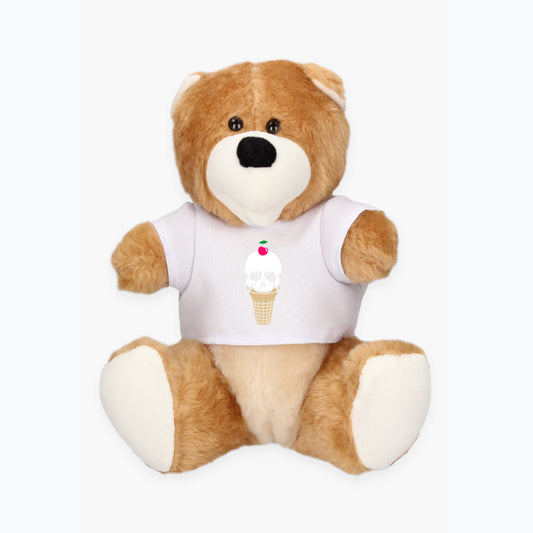 Teddy Bear with T-shirt/r.b.angel design