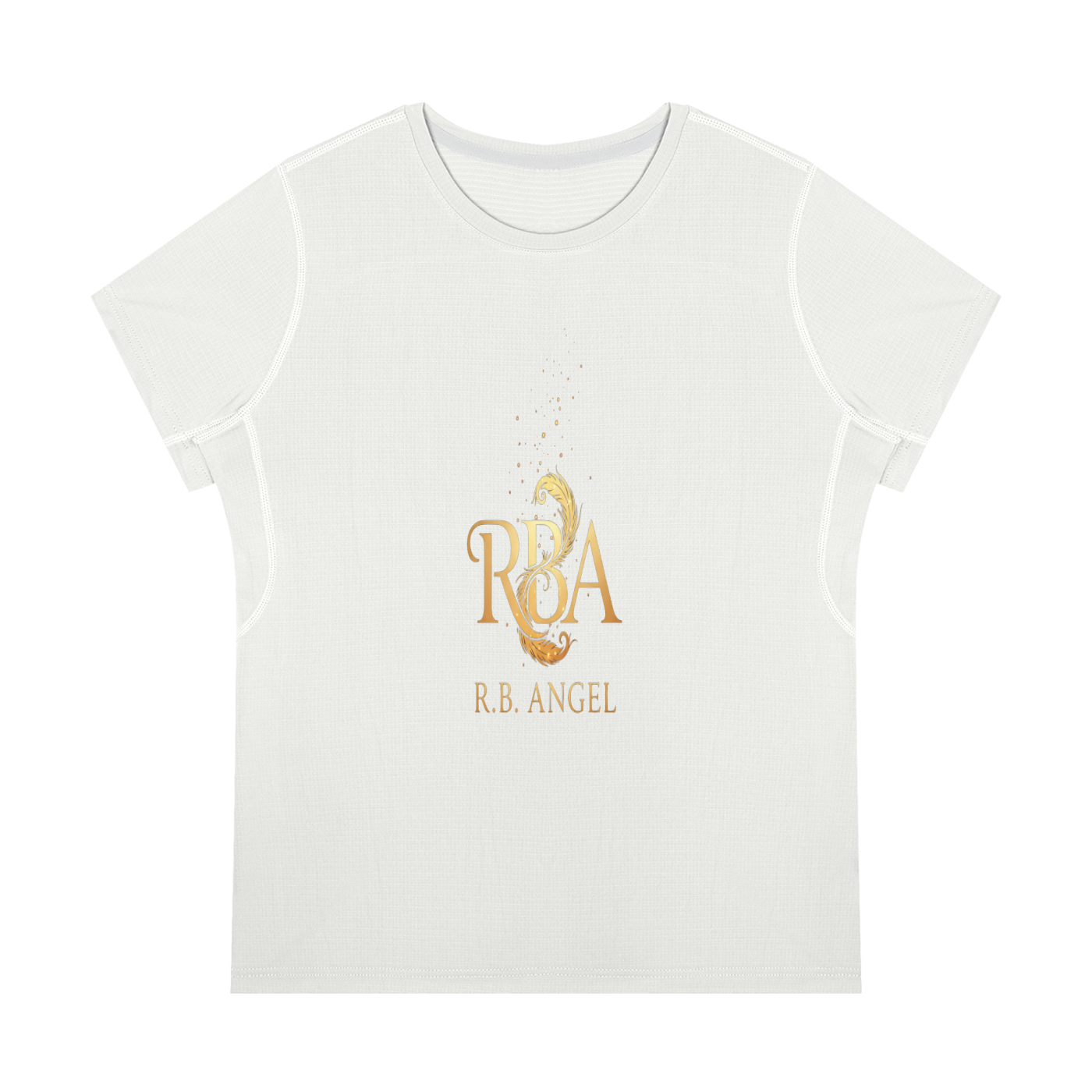Women’s Regular Fit Crewneck T-Shirt r.B.angel design , starlit Phoenix teeshirt